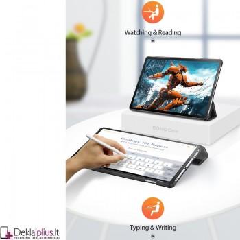Dux Ducis domo serijos atverčiamas dėklas (Lenovo tab m10 10.1 (3rd gen) (TB328FU-TB328XU) Dux Ducis domo serijos atverčiamas dėklas (Lenovo tab m10 10.1 (3rd gen) (TB328FU-TB328XU)